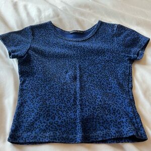 RARE cheetah brandy Melville top